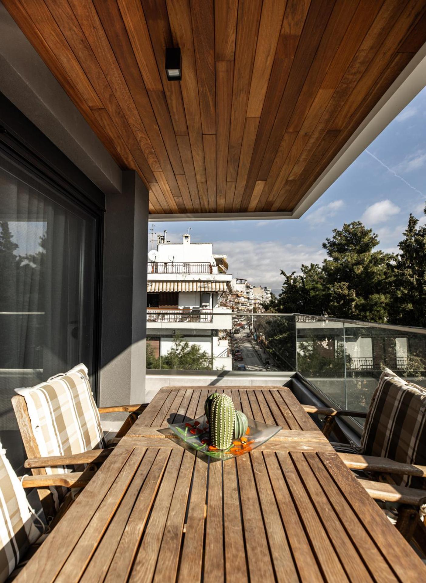 Cozy Apartment In Kalamaria, テッサロニキ エクステリア 写真